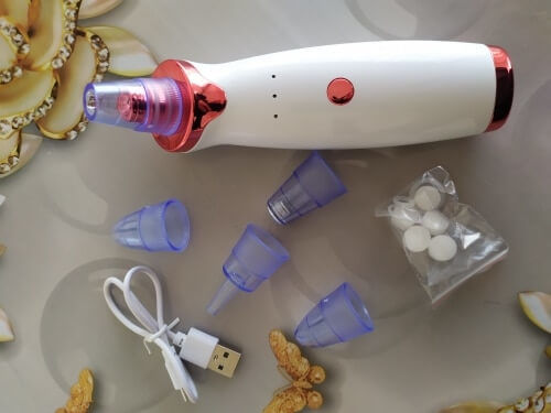 Customer photo review of iBeauty Starter Microdermabrasion Kit
