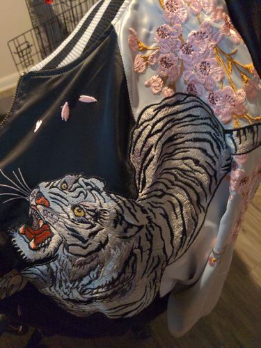 Customer photo review of Four Legendary Creatures Sukajan Souvenir Jacket