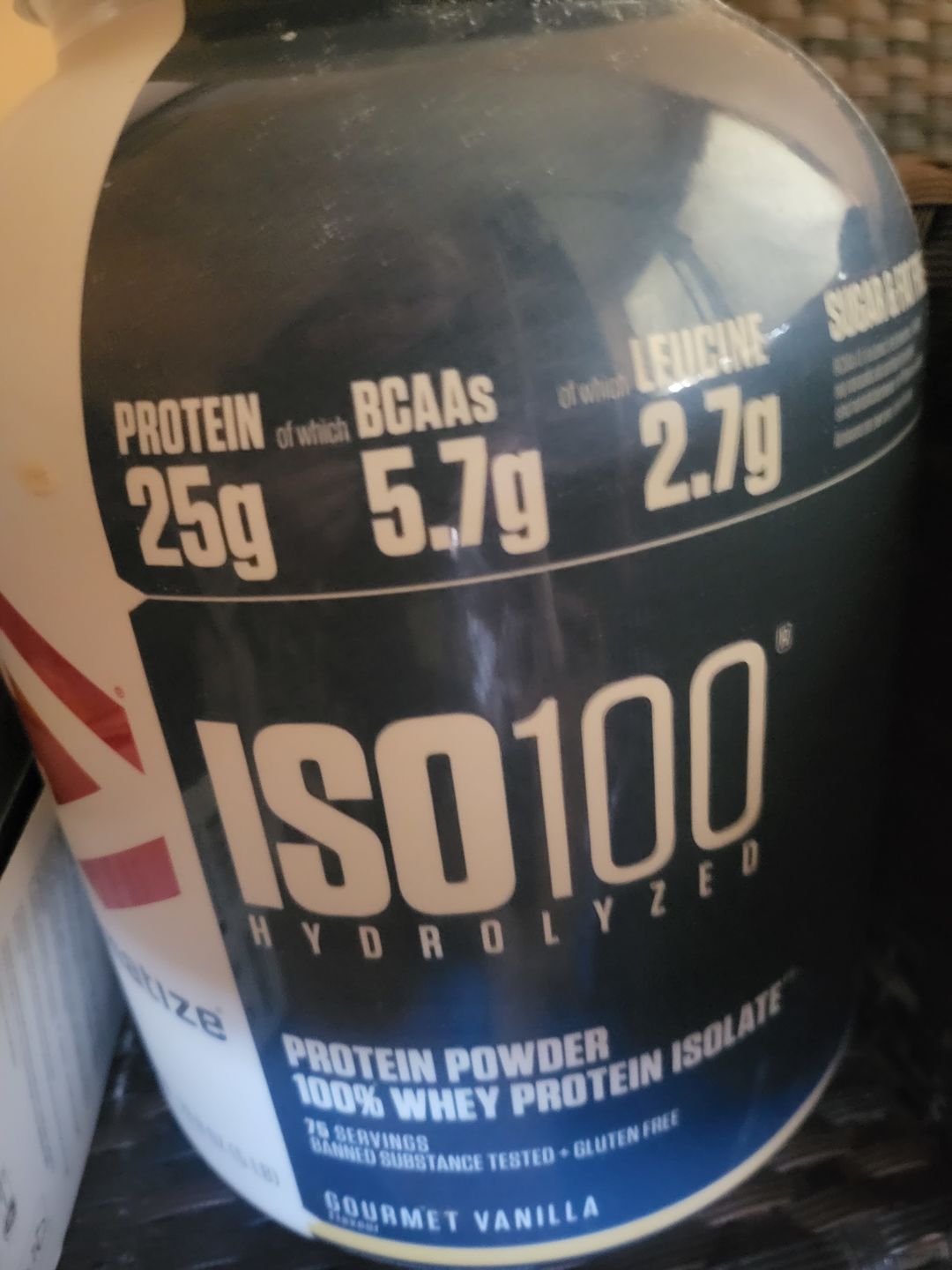 Customer photo review of Dymatize ISO 100 (932 g - 2.2 kg)