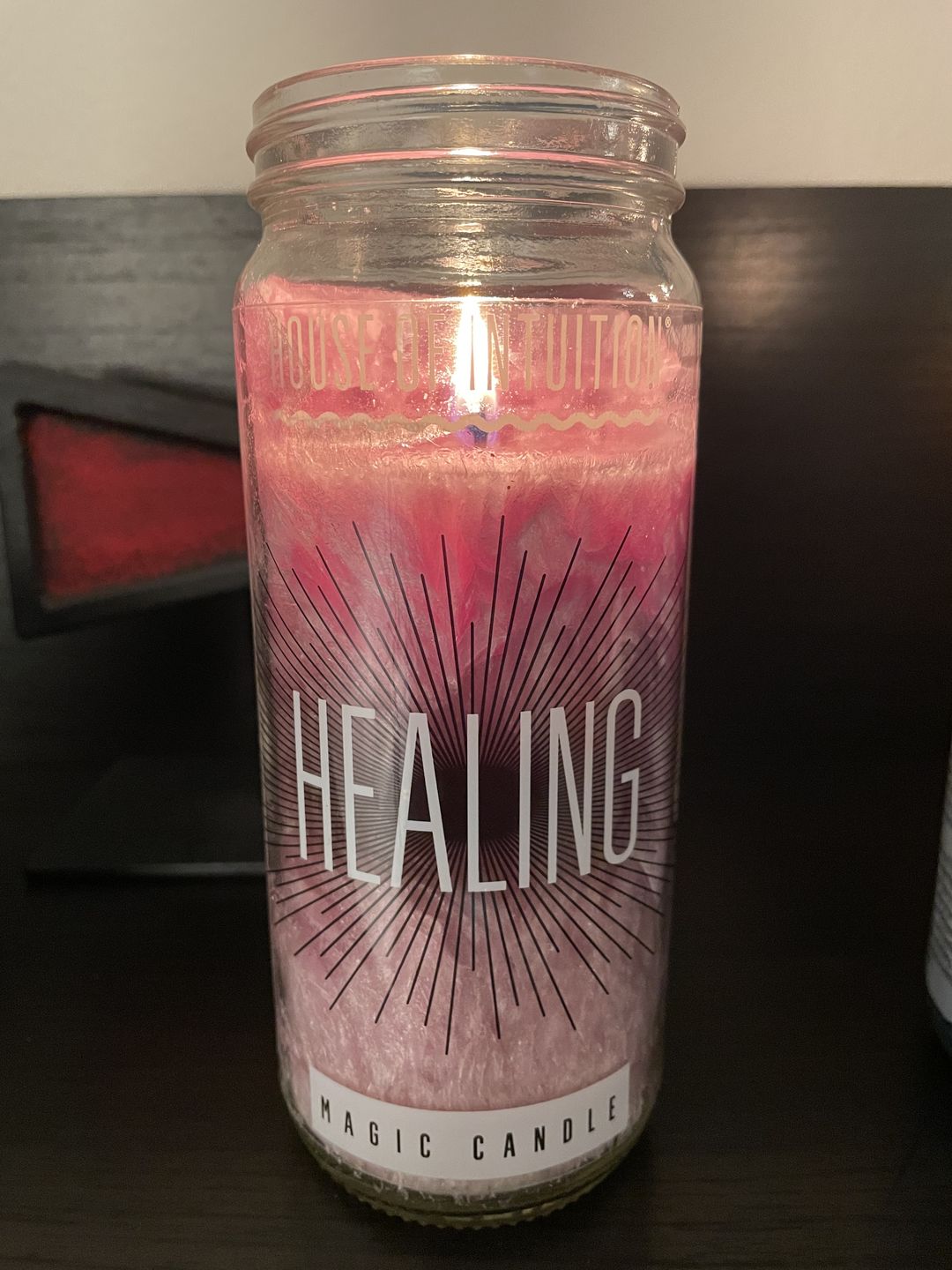 Customer photo review of Healing Magic Candle