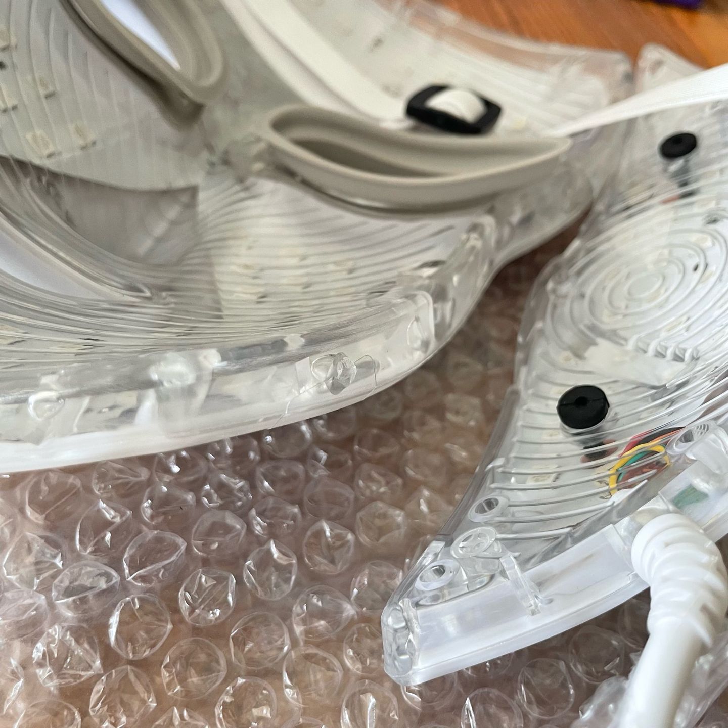 Customer photo review of LED Face Mask for Flawless Skin