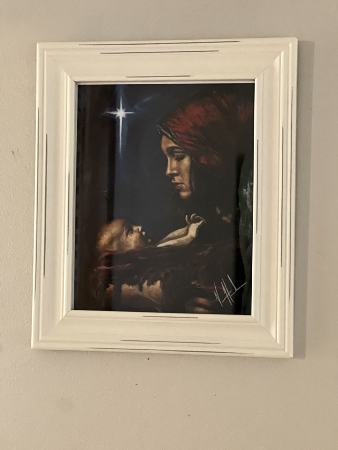 Customer photo review of A Savior is Born
