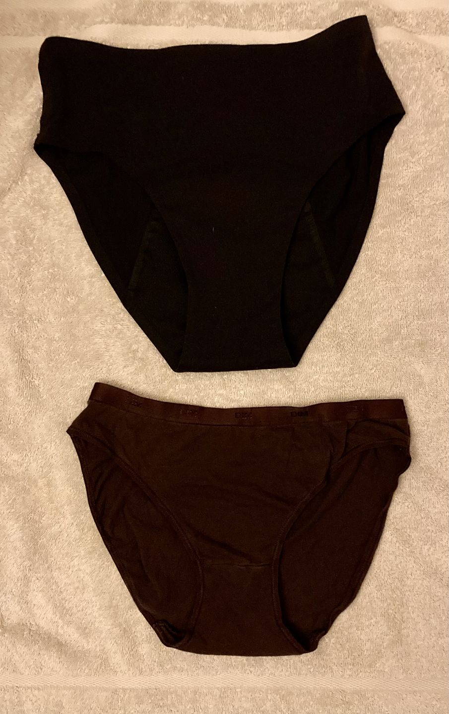 Customer photo review of Culotte Menstruelle Nina sans coutures (taille haute)