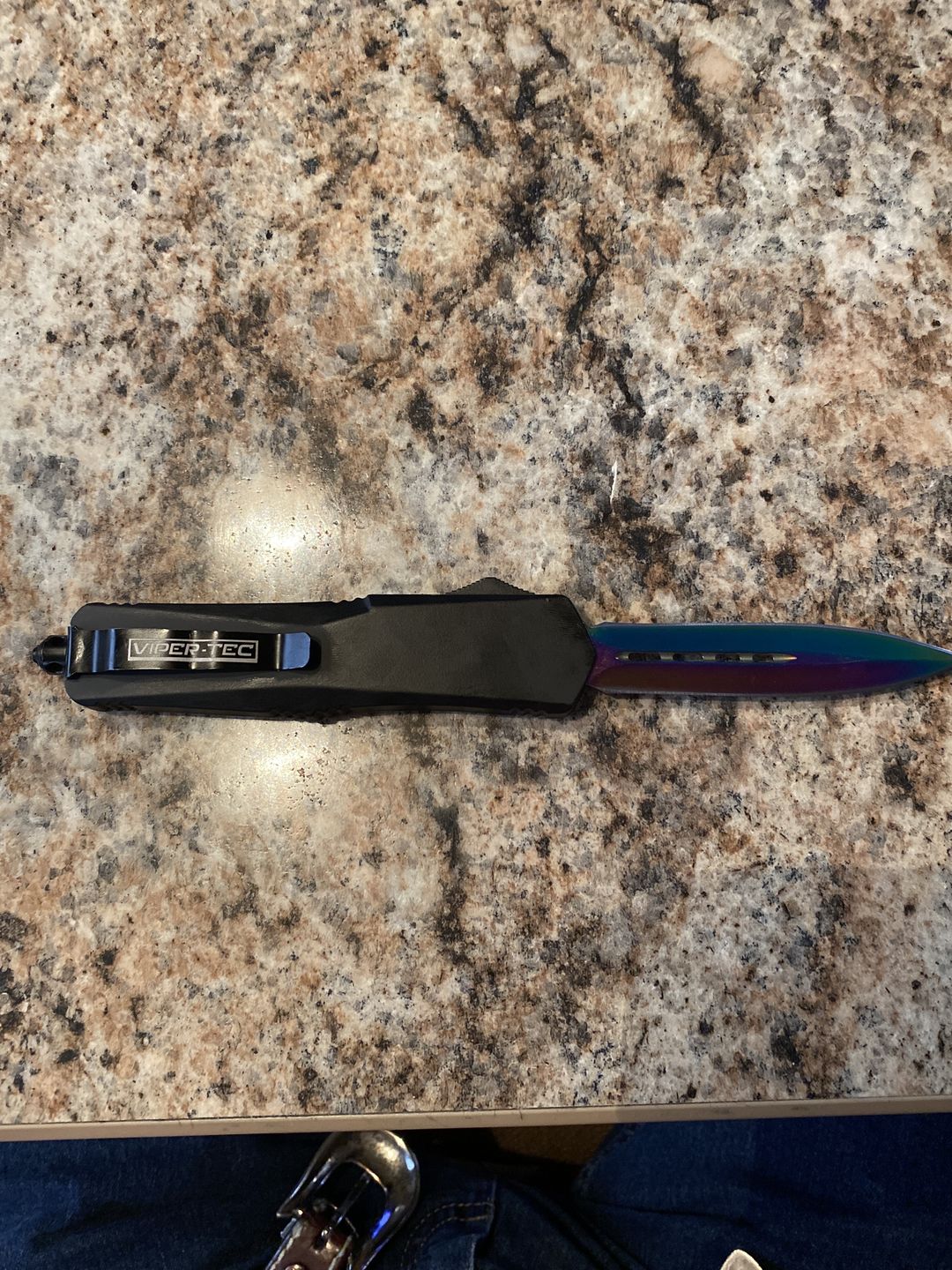 Customer photo review of Blue Ghost D/A OTF (Multiple Blade Styles Available)