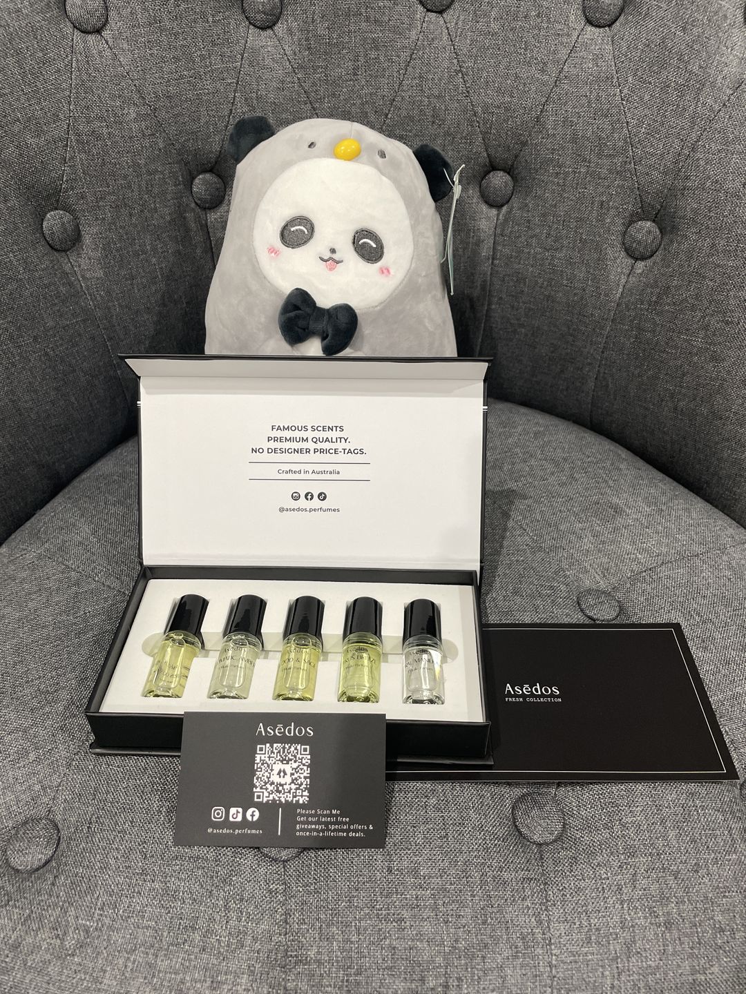 Customer photo review of Asēdos Perfume Oil Collection - Fresh
