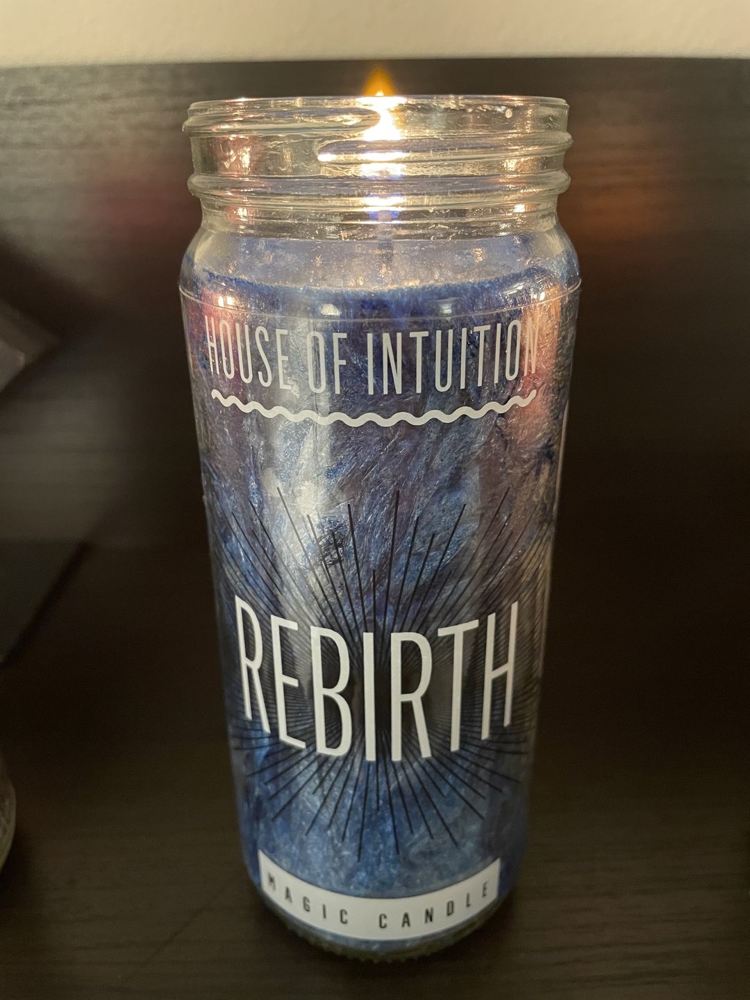 Customer photo review of Rebirth Magic Candle