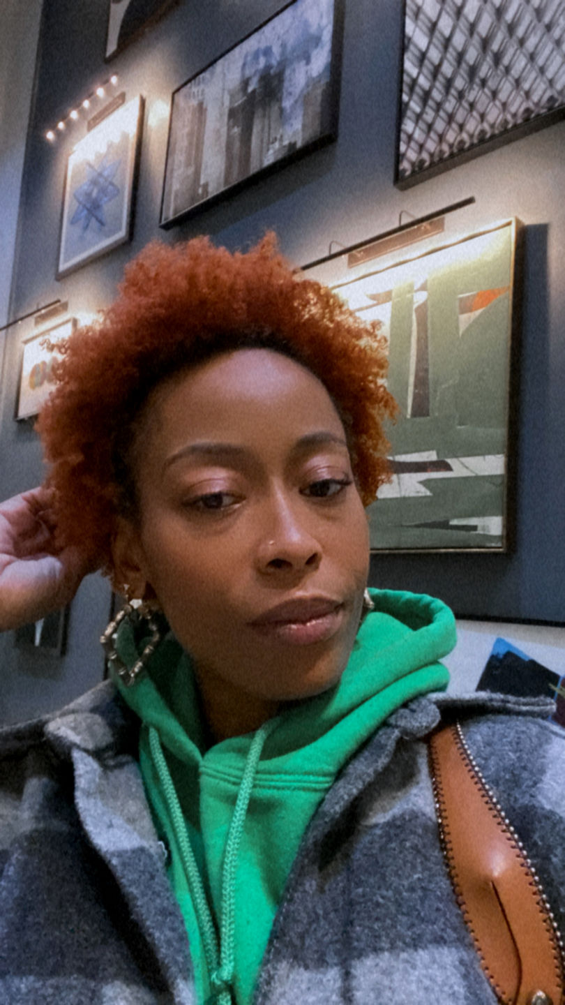 Customer photo review of My Curl Curl Foaming Mousse