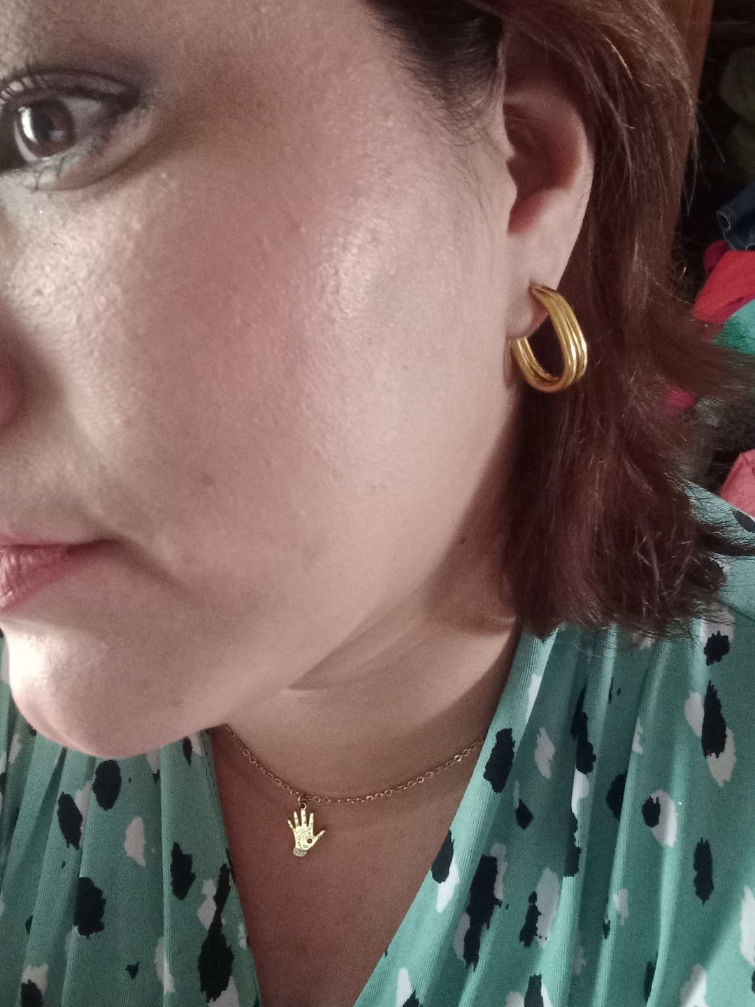 Customer photo review of Aretes Jaydy