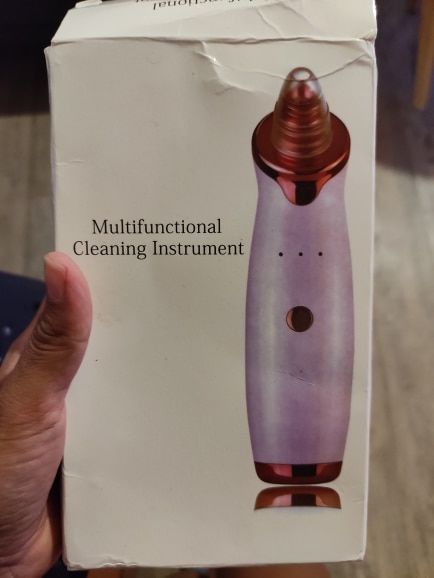 Customer photo review of iBeauty Starter Microdermabrasion Kit