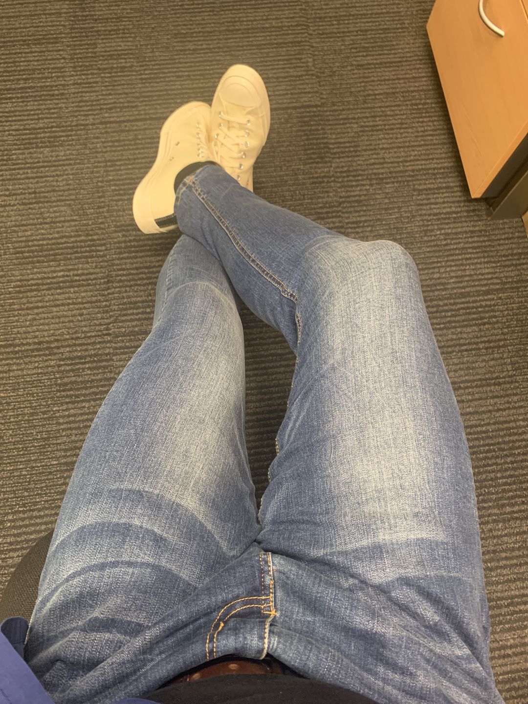 Customer photo review of Ultra Stretch Jeans - Skinny Fit - White
