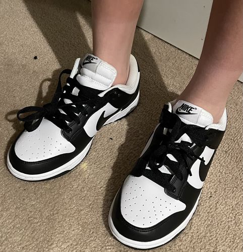 Customer photo review of Nike Dunk Low Next Nature 'Panda' Women's