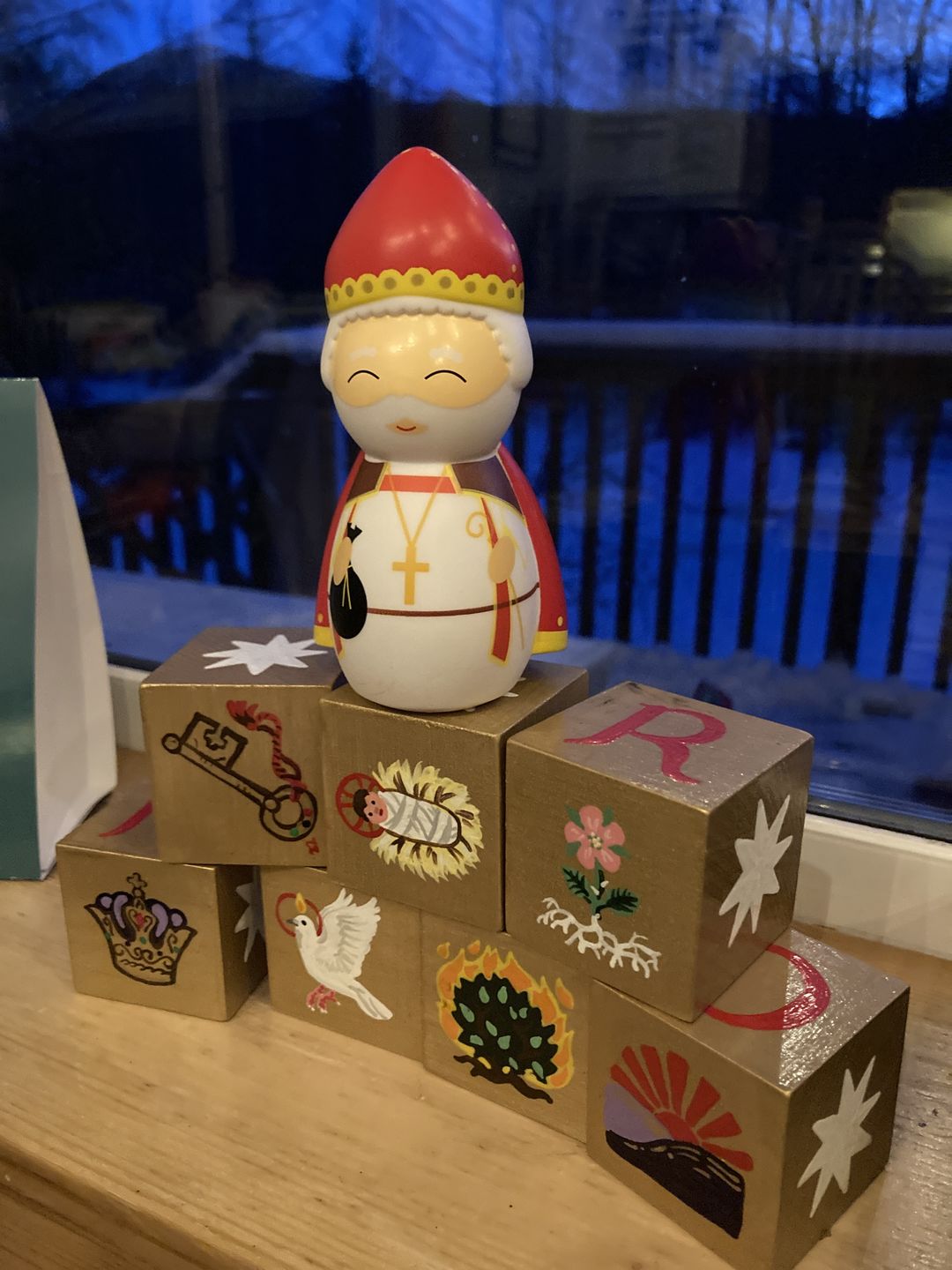 Customer photo review of Saint Nicholas Shining Light Doll