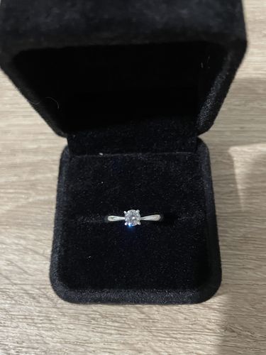 Customer photo review of .30ct Solitaire Engagement Ring