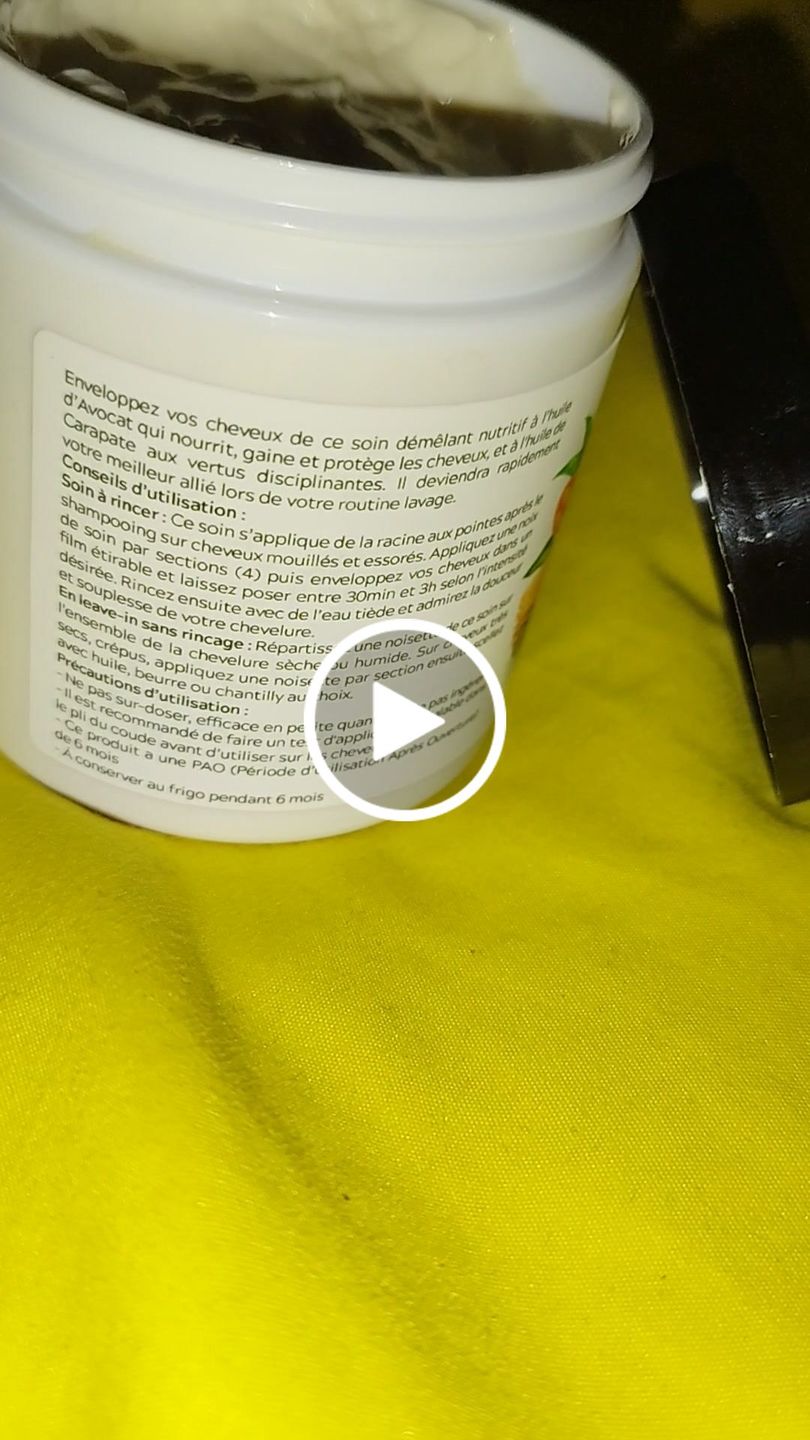 Customer video review of Soin nourrissant et démêlant après-shampoing - NOURISH