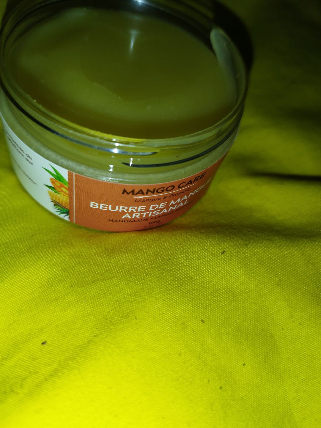Customer photo review of Beurre de mangue artisanal CARE