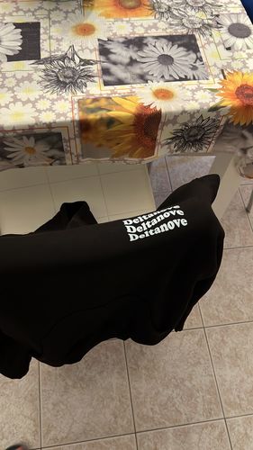 Customer photo review of Felpa Hoodie Deltanove Bullet