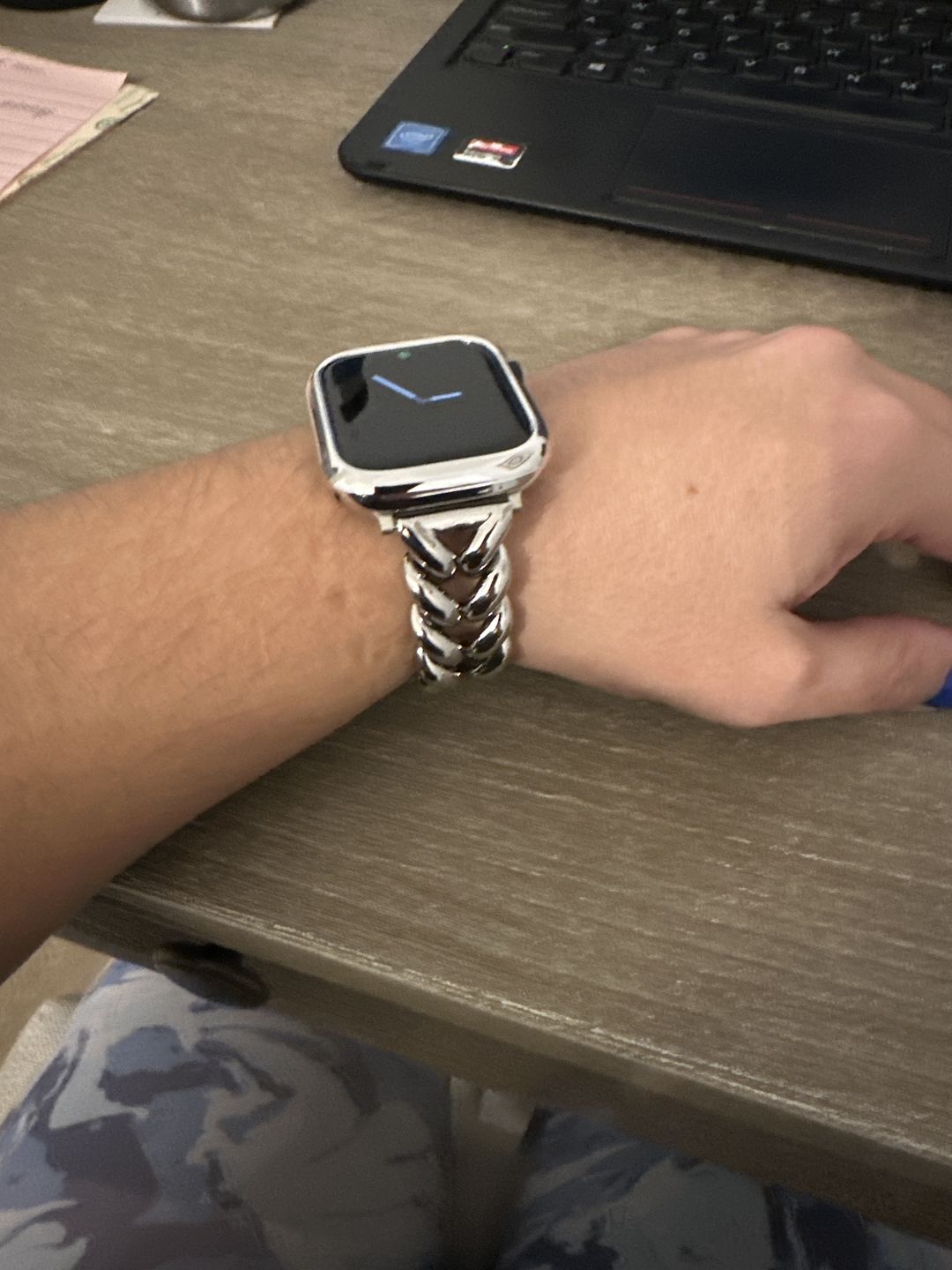 Customer photo review of Herringbone Band for the Apple Watch