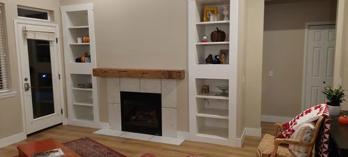 Customer photo review of Distressed Mantels