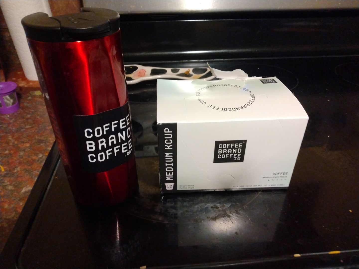 Customer photo review of Medium Roast Kcups