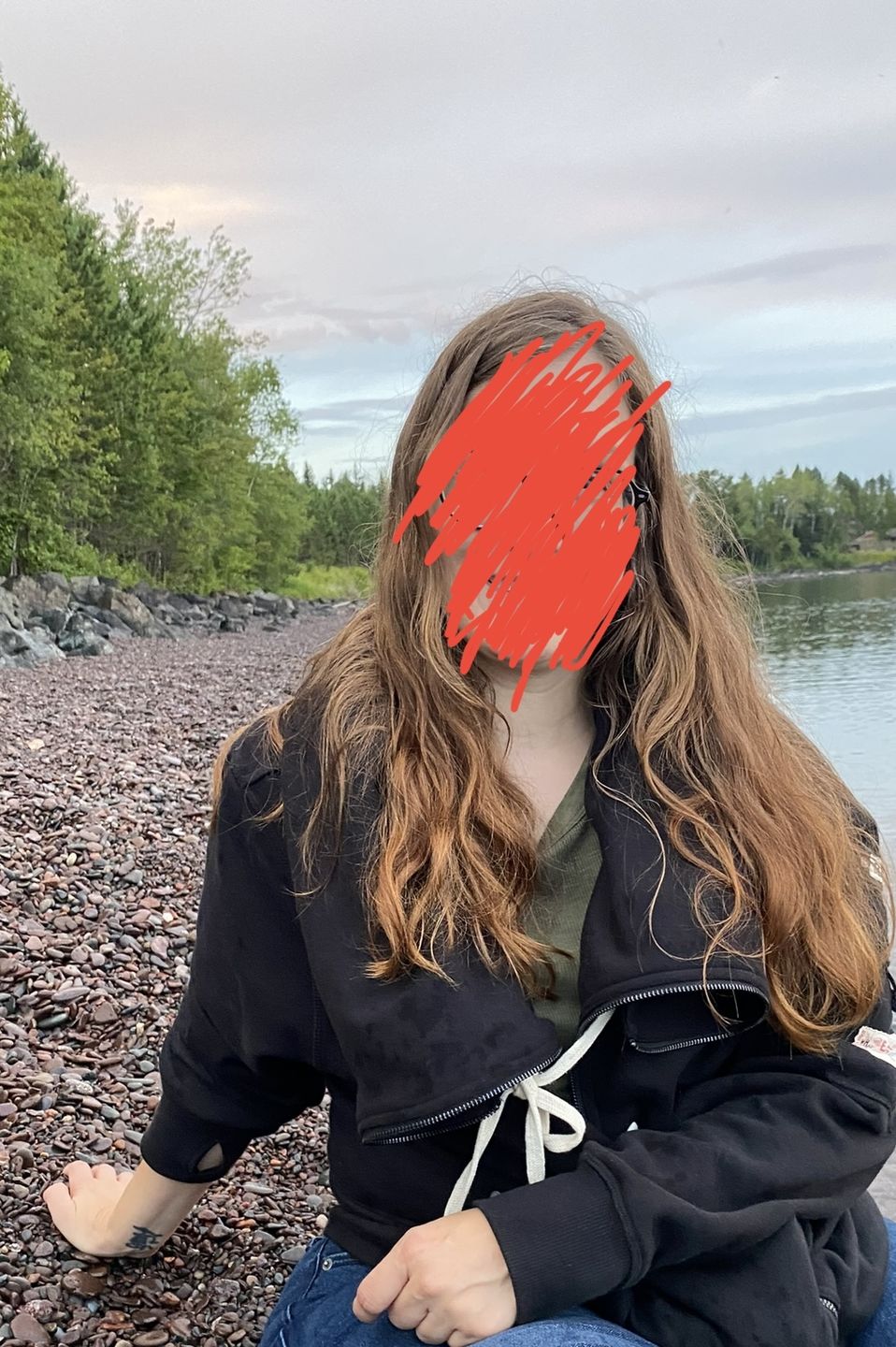 Customer photo review of THE CASEY FLEECE