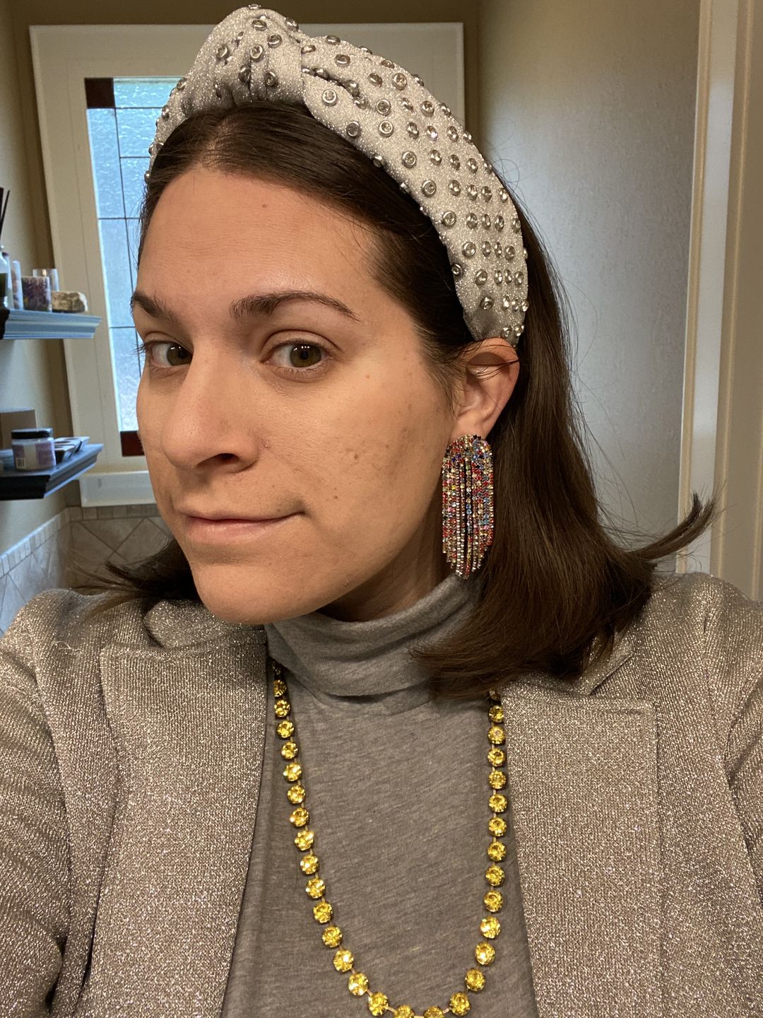Customer photo review of Arista Slider Necklace