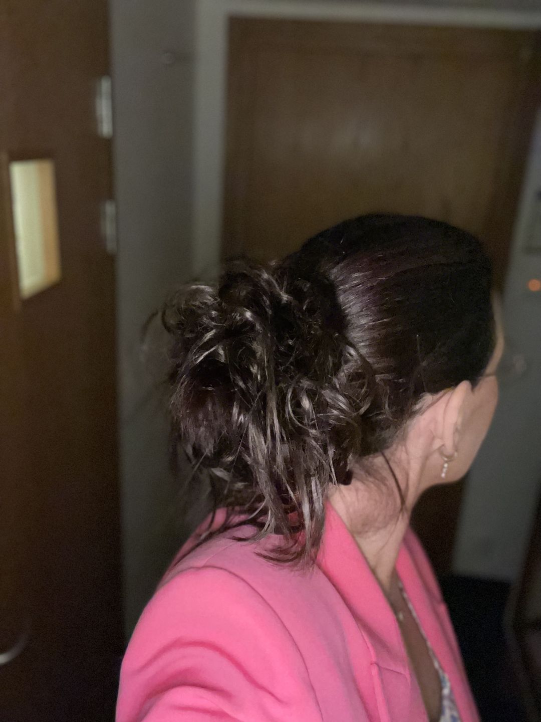 Customer photo review of TANGLED WILD BUN