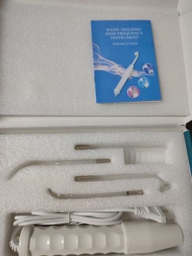 Customer photo review of AcneClear™  High Frequency Acne Therapy Device