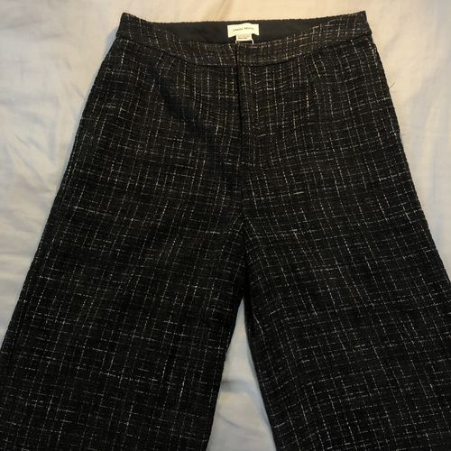 Customer photo review of Tweed Wide Leg Pants
