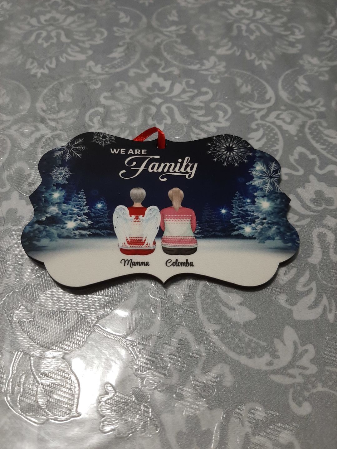 Customer photo review of Weihnachten mit der Familie - Familien-Baumschmuck