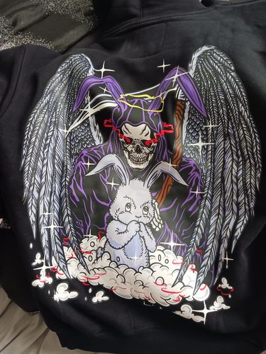 Customer photo review of Guardian Angel Hoodie