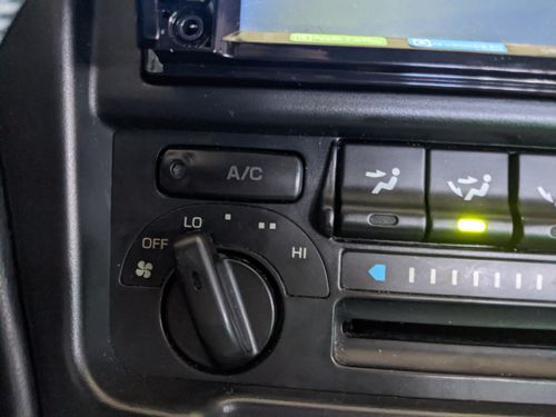 Customer photo review of MR2Heaven Reproduction AC Button Cover - SW20