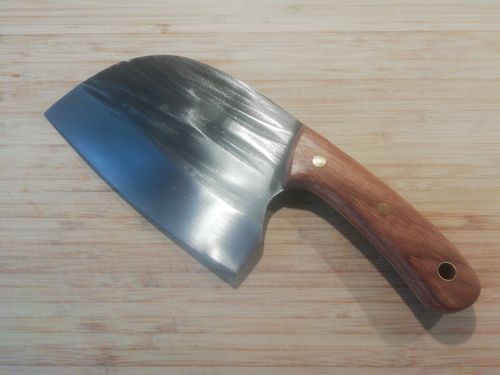 Customer photo review of Handgeschmiedetes Kochmesser - Ergonomic