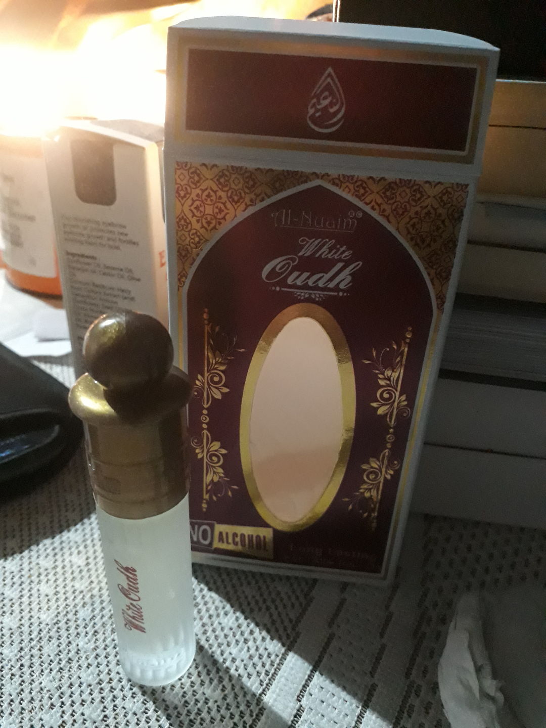 Customer photo review of Al Nuaim White Oudh Attar 6ml