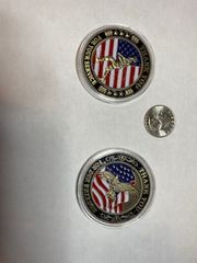 Customer photo review of Thank You For Our Freedom Coin Bundle (5pcs)