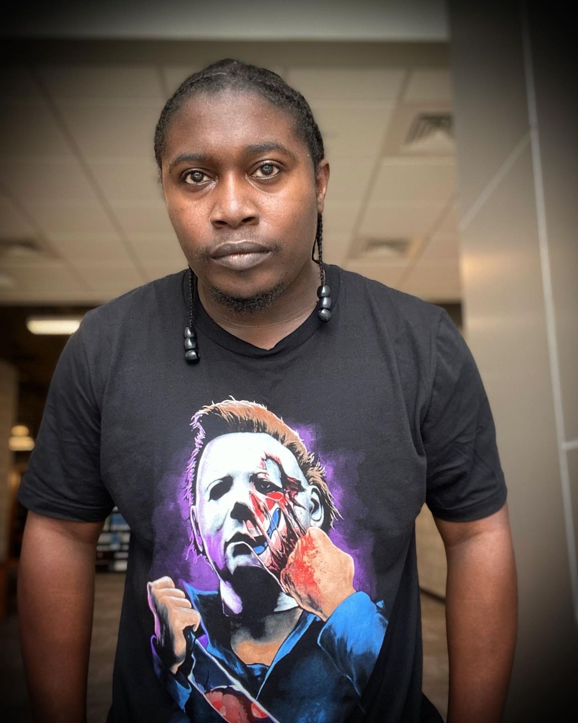 Customer photo review of Halloween Purely and Simply Evil T-Shirt