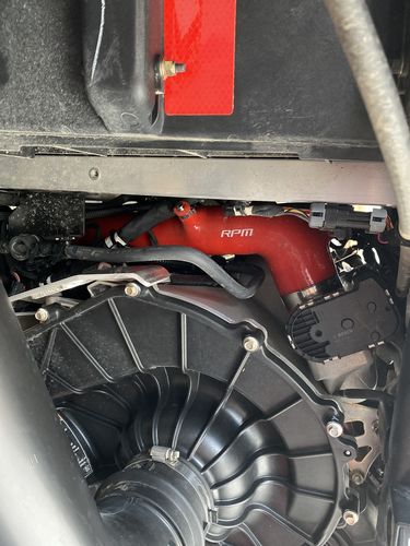 Customer photo review of RPM-SxS Polaris RZR Turbo XP XP4 Turbo S Pro XP Turbo R - Silicone Charge Tube