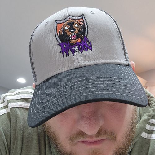 Customer photo review of 6 Embroidered Trucker Hats