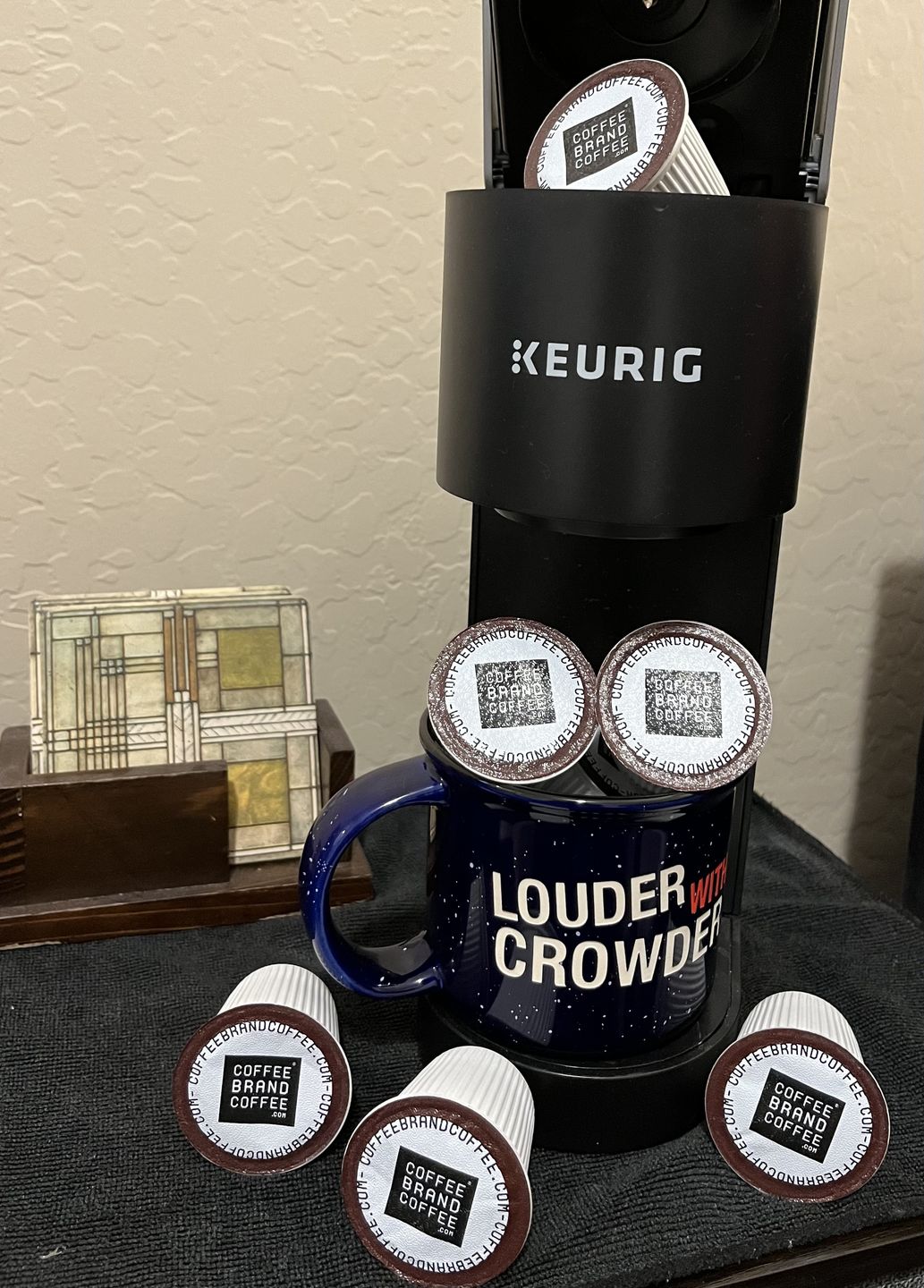 Customer photo review of Medium Roast Kcups