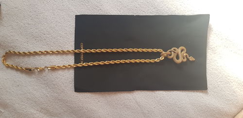 Customer photo review of Snake Pendant