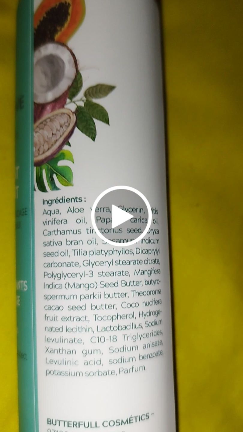 Customer video review of Lait hydratant et nourrissant - SENSITIVE