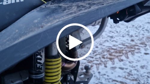 Customer video review of Krossflow Renegade Gen 2 500/570/800/850/1000 (incl. XMR 1000) Single centered slipon