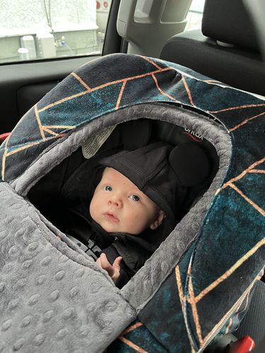 Customer photo review of Winter - Gold Geo