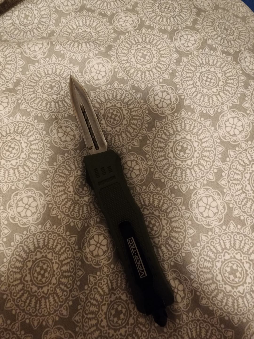 Customer photo review of Mini Green Phantom D/A OTF (Multiple Blade Styles Available)