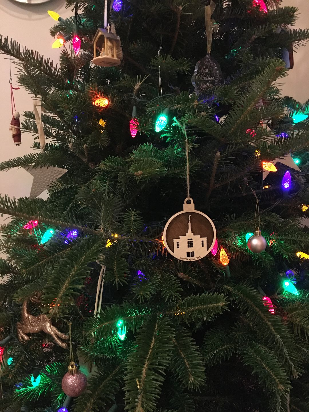 Customer photo review of Wooden Temple Christmas Ornament | Choose Any Temple | 200+ Temples to Choose From