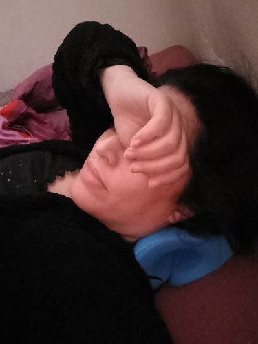 Customer photo review of מכשיר הפלא לכאבי צוואר | מבית פומי ספורט