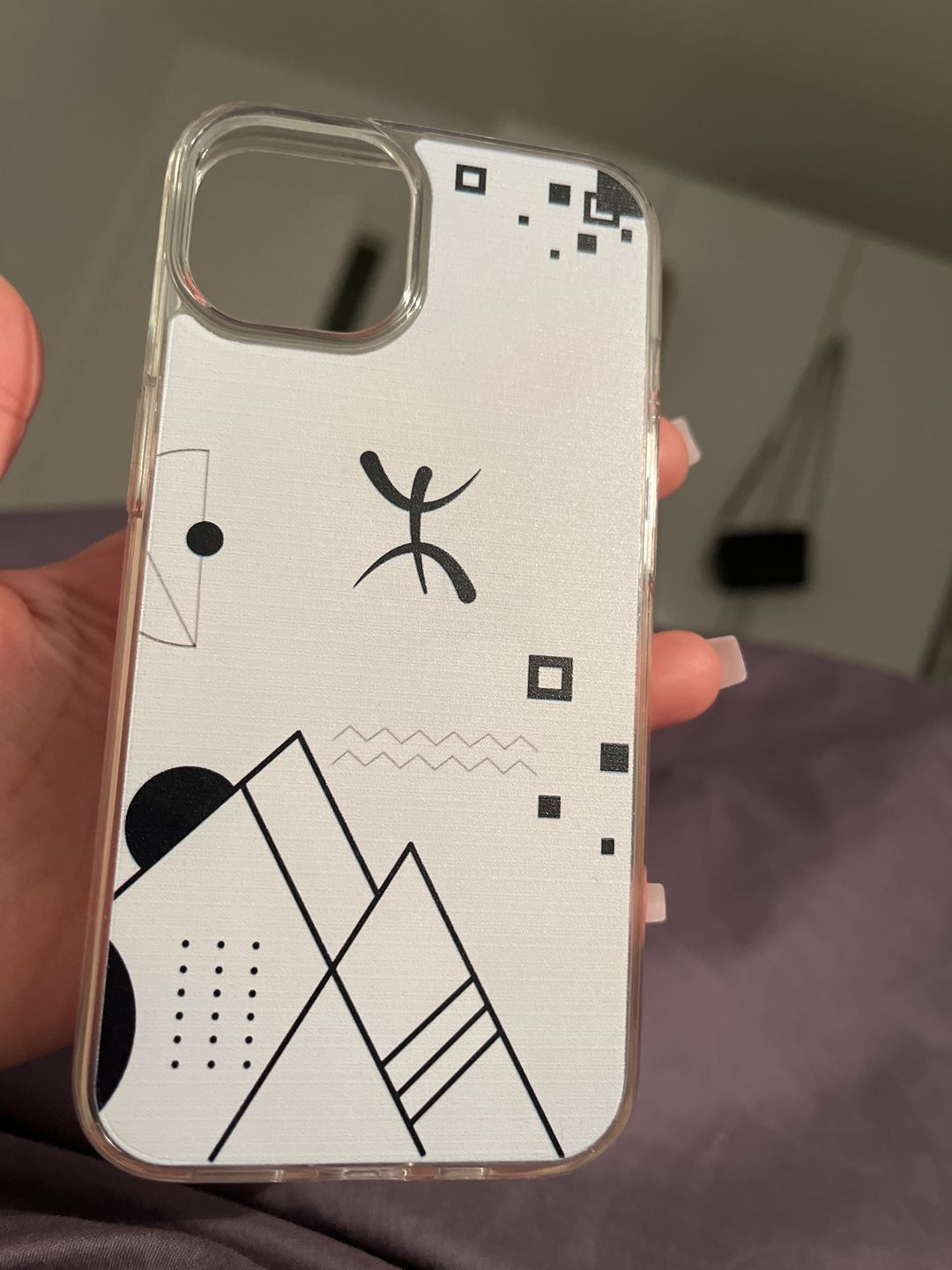Customer photo review of Coque  ⵣ 'yaz' pour iPhone