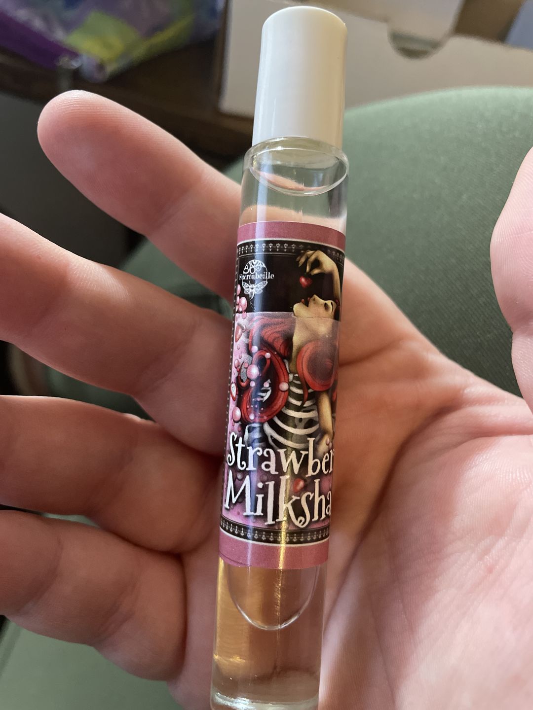 Customer photo review of Strawberry Milkshake