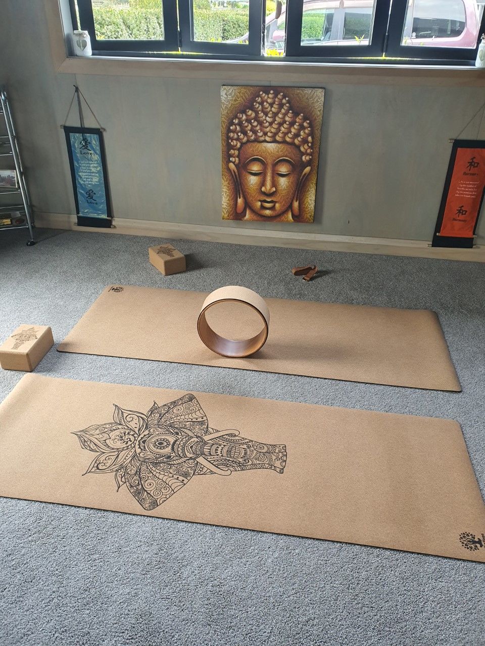 Customer photo review of Elephant Yoga Mat