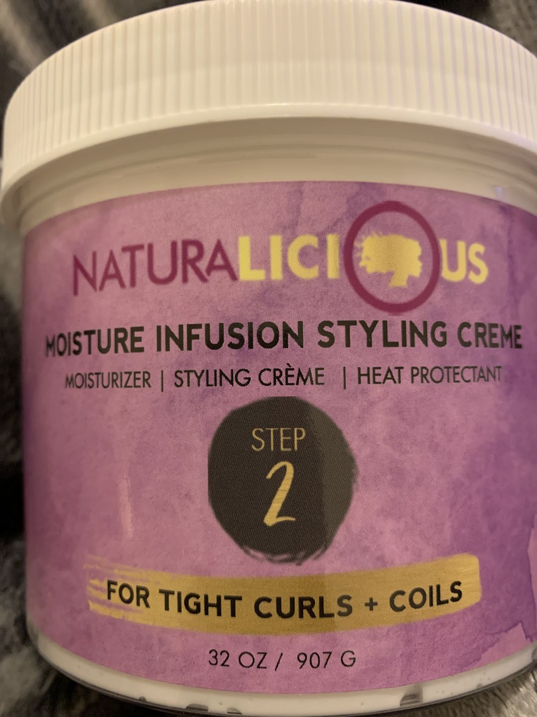 Customer photo review of Step 2: Moisture Infusion Styling Creme (For Tight Curls)