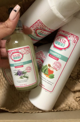 Customer photo review of KIT 5 Pasos Crecimiento e hidratación